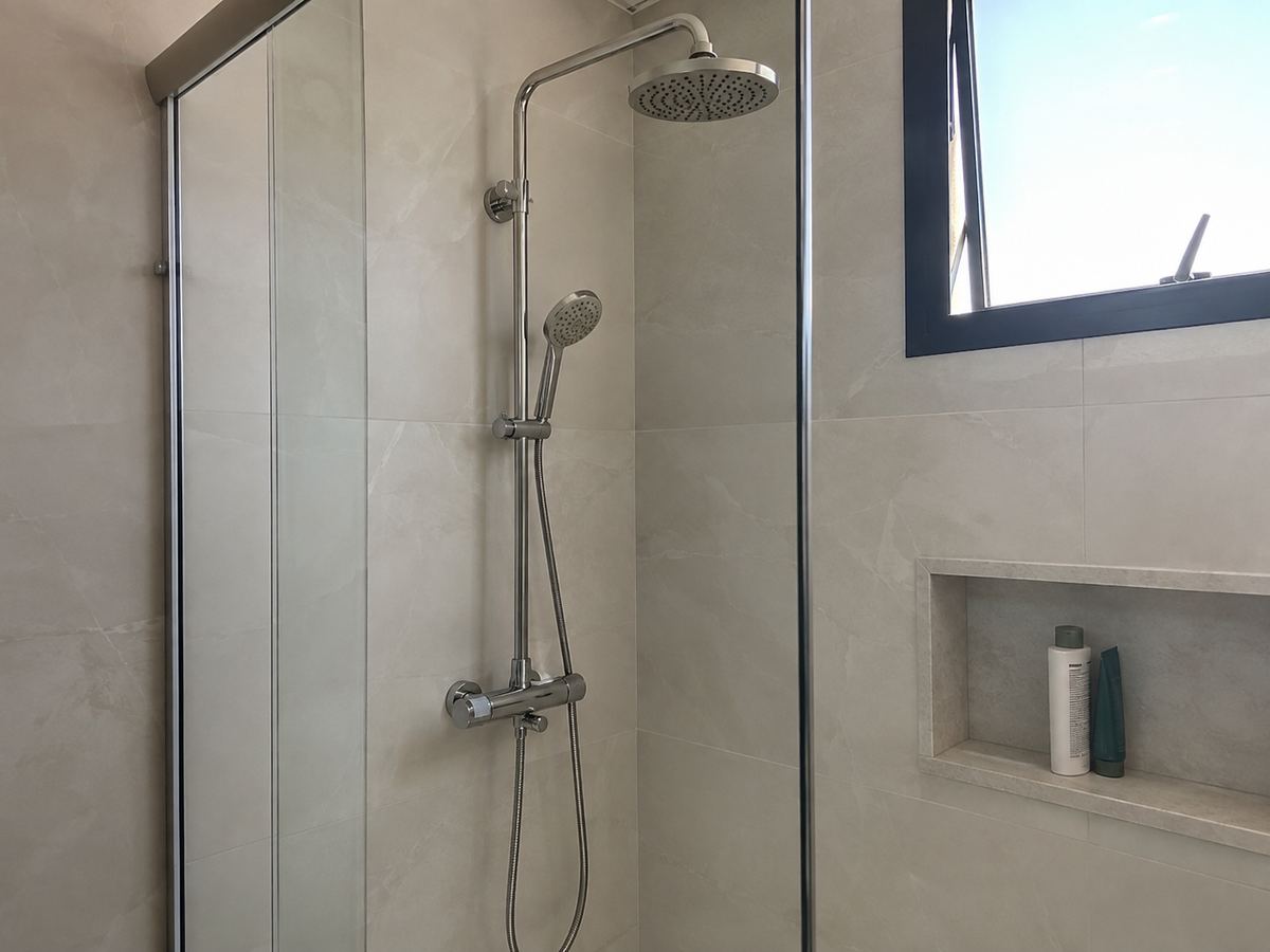 Ducha com barra