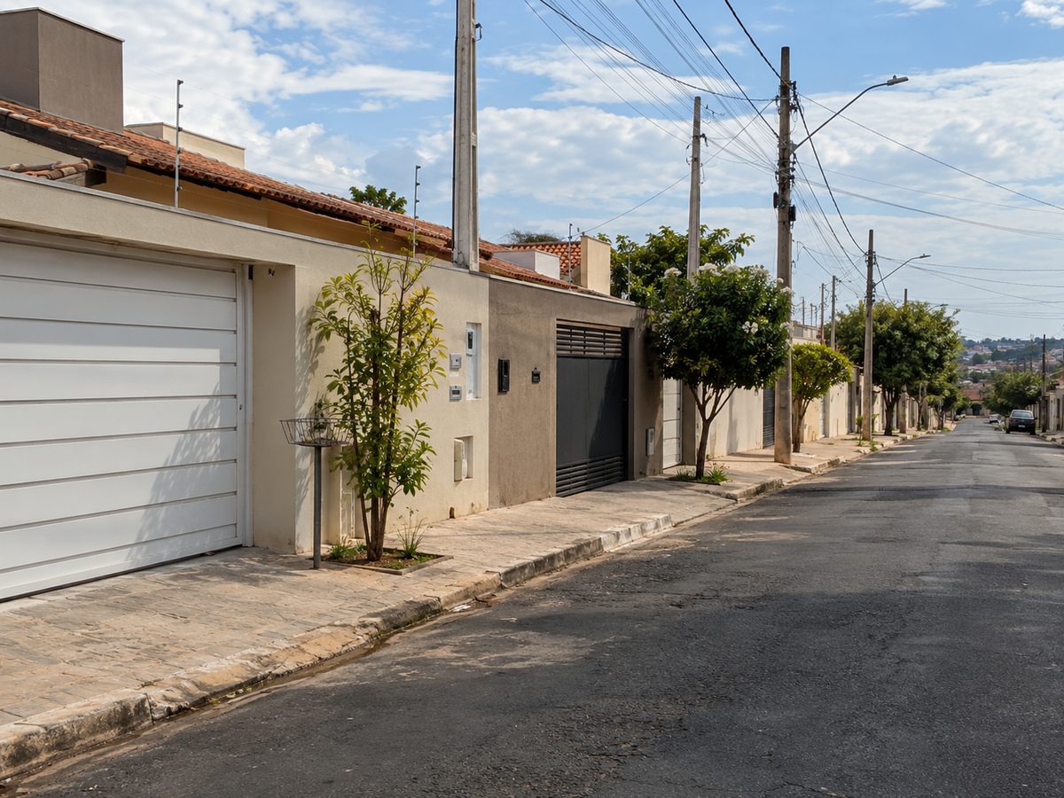 Rua aberta